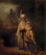 REMBRANDT Harmenszoon van Rijn David-s Farewell to Jonathan oil painting on canvas
